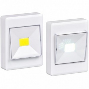 Brite COB Switch Light with Magnets &amp; Velcro (10 x 8 x 3.2cm)