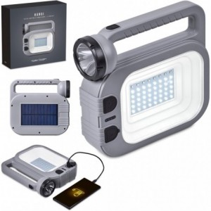 Swiss Cougar Hanoi Solar Lantern &amp; Power Bank - 2-400mAh
