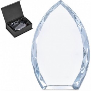 Altitude Trident Optical Glass Award with Gift Box