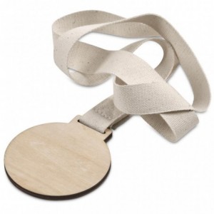 Altitude Hustler Wooden Medal