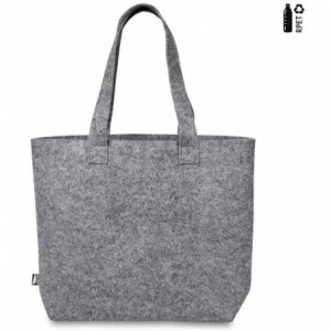 Okiyo Oceania Recycled PET Felt Shopper Bag - 42 x 11.5 x 31 cm