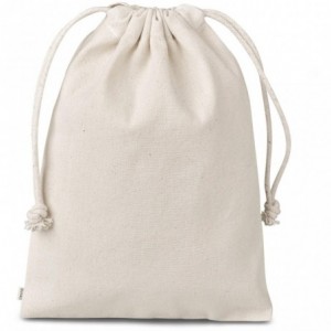 Okiyo Chikara Midi Cotton Drawstring Pouch - 220g/m²