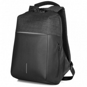 Swiss Cougar Monaco Anti-Theft Laptop Backpack (Polyester &amp; PU)