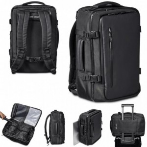Swiss Cougar Lancaster 17-Inch Hybrid Laptop Backpack &amp; Compu-Brief - 25L
