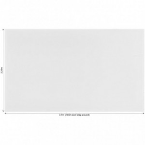 Legend Curved Banner Wall Skin with Wings 3.70m x 2.25m