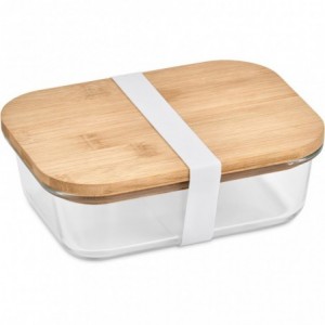 Okiyo Moshi Glass &amp; Bamboo Lunch Box