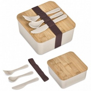 Okiyo Wani Wheat Straw &amp; Bamboo Lunch Box