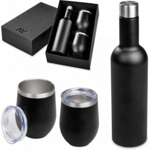 Alex Varga Nasterovia 3-Piece Stainless Steel Vacuum Drinkware Set