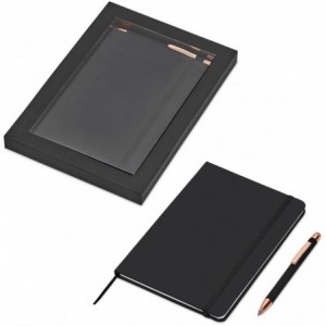 Sutton Notebook &amp; Pen Set with Omega A5 Notebook &amp; Ingress Pen