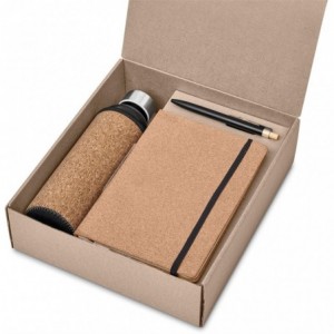 Sumner Kraft Eco Gift Set with Water Bottle- Notebook &amp; Pen
