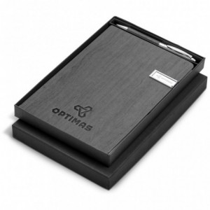 Oakridge USB Notebook and Ball Pen Gift Set - 8GB