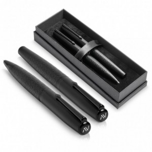 Alex Varga Galexia Ball Pen &amp; Rollerball Set with Gift Box