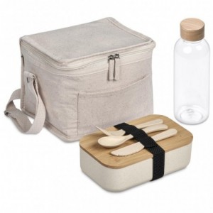 Okiyo Kura Gift Set (Cooler Bag- Lunch Box &amp; 650ml Bottle)