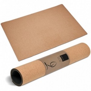 Okiyo Seiri Natural Cork &amp; Rubber Desk Mat - 60 x 40cm