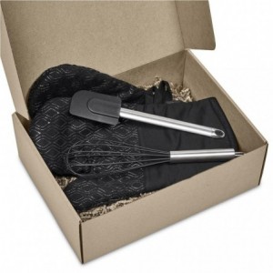 Serendipio Pastry Chef Baking Gift Set with Oven Glove Pair