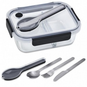 Serendipio Mealmate Lunch Box &amp; Cutlery Set