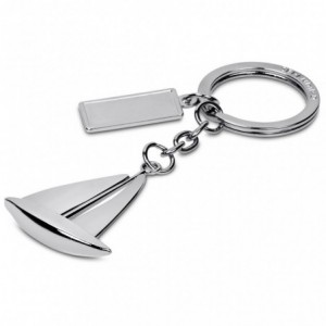 Serendipio Sailboat Charmed Metal Keyholder