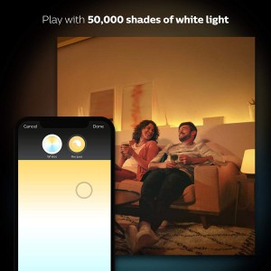 Philips Hue Lightstrip Plus Dimmable LED Smart Strip Light White and Color Ambiance (Requires Hue Hub) 