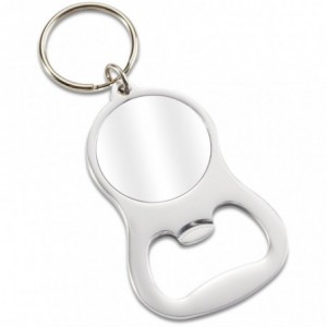 Altitude Chevron Dome Bottle Opener Keyholder (6cm x 4cm)