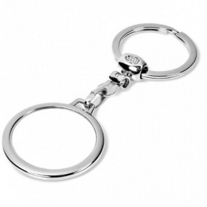 Altitude Encircle Dual-Dome Stainless Steel Keyholder