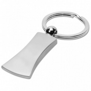 Altitude Curvature Nickel Plated Keyholder in Gift Box