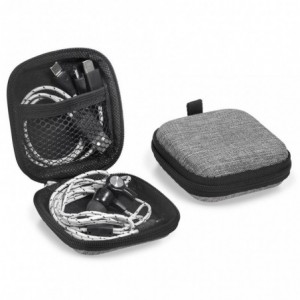 Altitude Orleans 3-In-1 Connector Cable &amp; Earbuds with Case