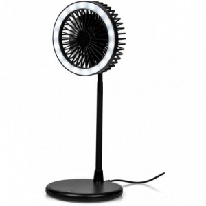 Altitude Light Breeze LED Ring Light Desk Fan - 30cm
