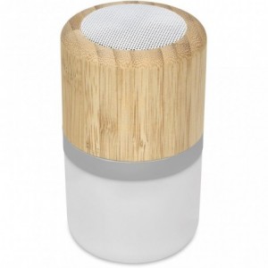 Okiyo Heiwa Bamboo Bluetooth Speaker &amp; Night Light
