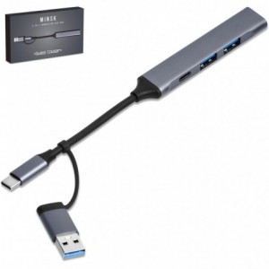 Swiss Cougar Minsk 2-in-1 Connector USB Hub