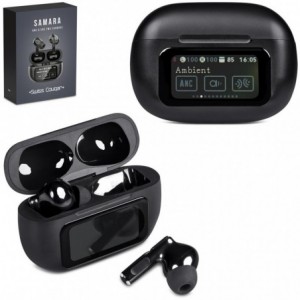 Swiss Cougar Samara ANC &amp; ENC TWS Earbuds with Touchscreen Case