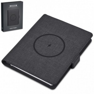 Swiss Cougar Moscow 15W Wireless Charging A5 Portfolio with 5000mAh Power Bank