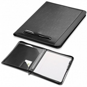 Altitude Yale A4 Zip-Around Grainy PVC Folder