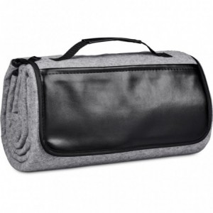 Serendipio Dunes Picnic Blanket - Grey Melange (120 x 137cm)