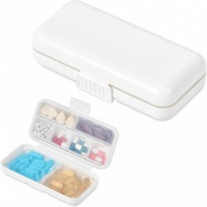 Altitude Grid Travel Pill Box with 8 Compartments