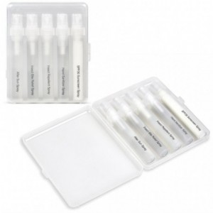 Cinco Travel Care 5-Piece Spray Set with Transparent Case