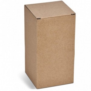 Kooshty Options Two Natural Kraft Drinkware Box (9 x 9 x 16.2 cm)