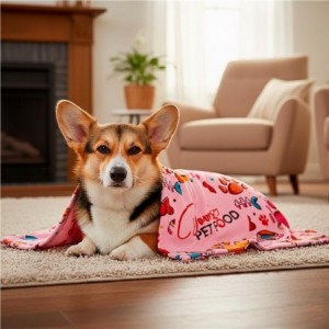 Hoppla Nala Polyester Pet Blanket (1m x 70cm)