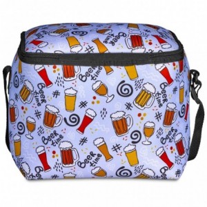 Hoppla Thermo Neoprene 12-Can Cooler Bag - Pre-Printed Sample