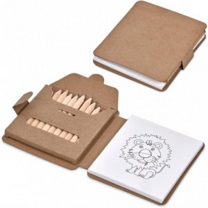 Altitude Malory Mini Colouring Set with Kraft Cover