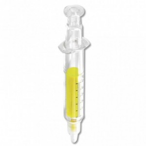Altitude Syringe Highlighter - 13.4 x 2.5 x 1.5 cm