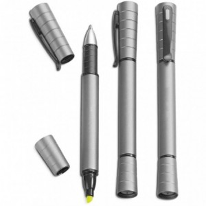 Altitude Writebright Highlighter Ball Pen with Black German Ink