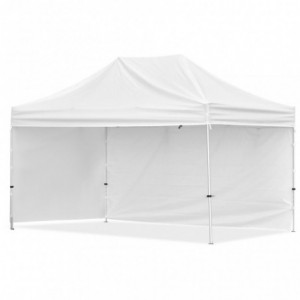 Coated Steel Sublimated Gazebo 4.5m x 3m - 1 Long Full-Wall Skin - 1 Short Full Wall Skin