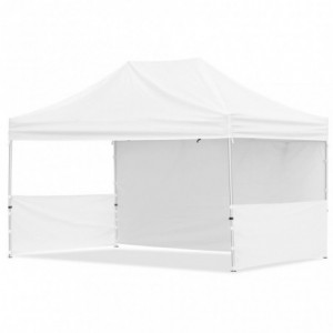 Coated Steel Sublimated Gazebo 4.5m x 3m - 1 Long Full-Wall Skin - 2 Short Half-Wall Skins