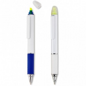 Altitude Topaz Highlighter Ball Pen with Black Ink
