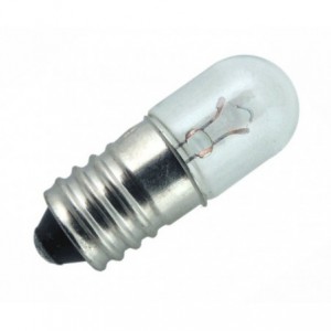 Incandescent Filament Lamp E10 12V 100mA 1W 10x27mm 151.246