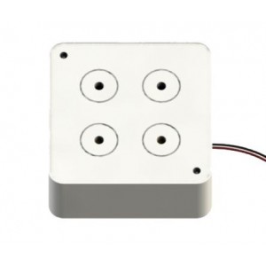 PIEZO SIREN DUAL-TONE 12VDC 105.5x105.5 PB10610645-TCC12W