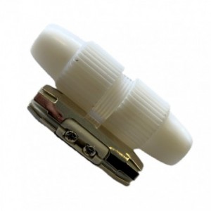 EUROP922 White Coaxial Inline Cable Coupler