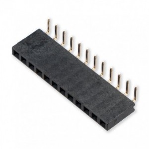 Pin Header Sil Right Angle 12 Way 12FPRSS