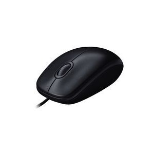 Logitech LOGI M90 910-001793 Corded Mouse M90 USB 3 Buttons Optical Tracking With Wheel - Black