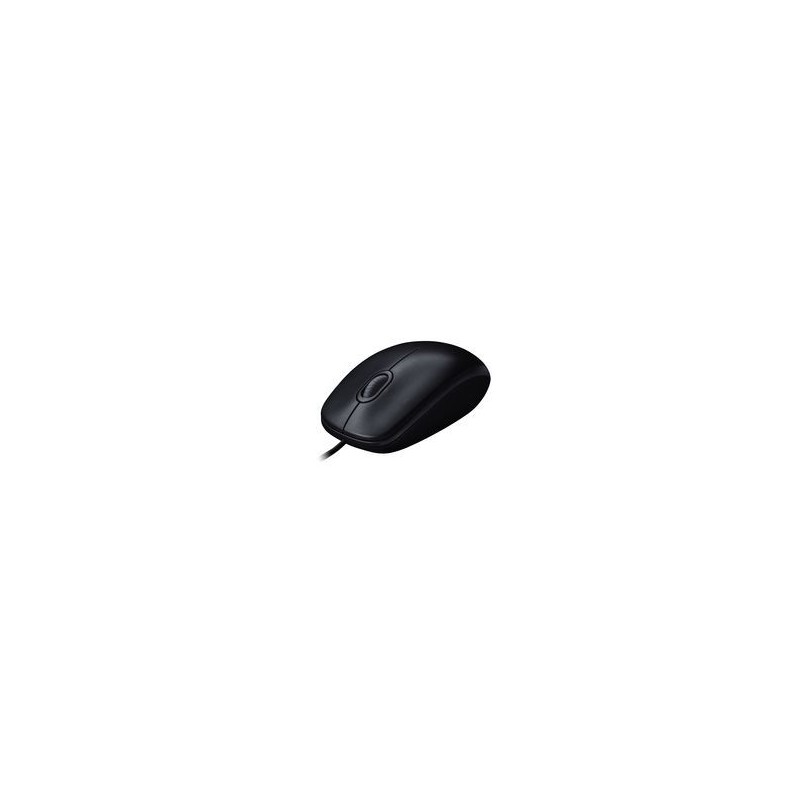 Logitech LOGI M90 910-001793 Corded Mouse M90 USB 3 Buttons Optical Tracking With Wheel - Black